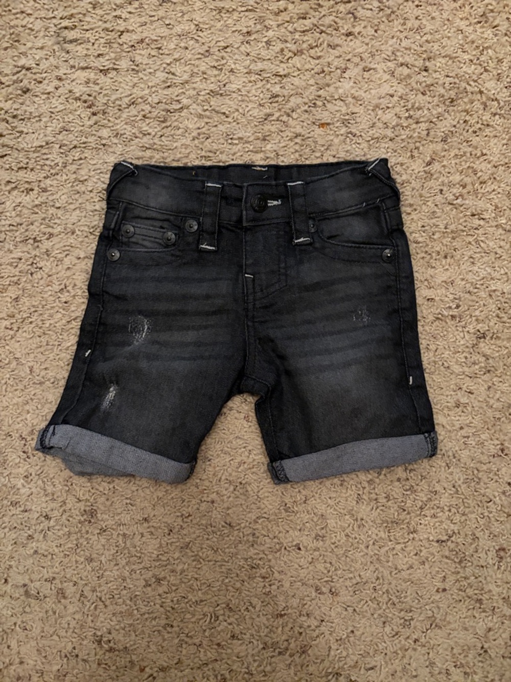 True Religion Black Denim Baby Jeans